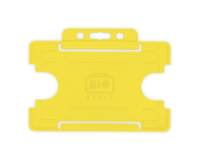  Yellow - Open - Faced - Id - Card - Holder - Landscape