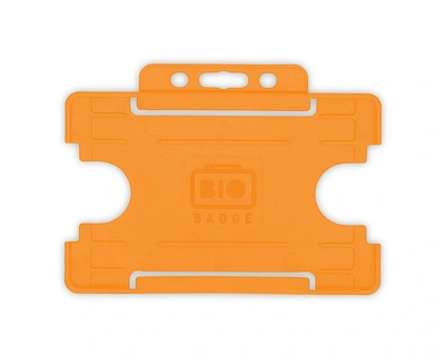  Orange - Open - Faced - Id - Card - Holder - Landscape