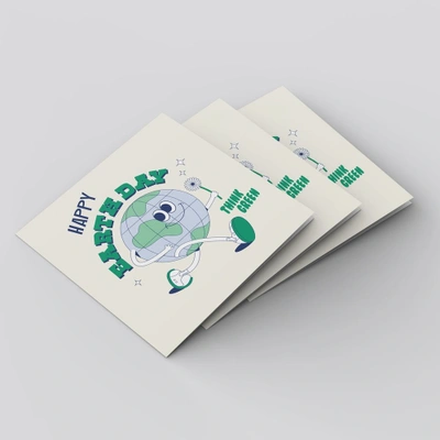  Recycled Greetings Card