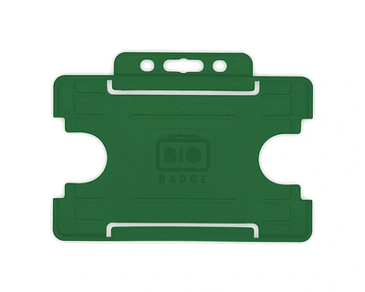  Dark - Green - Open - Faced - Id - Card - Holder - Landscape