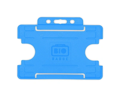  Light - Blue - Open - Faced - Id - Card - Holder - Landscape