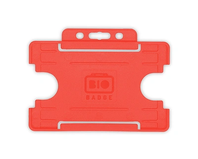  Red - Open - Faced - Id - Card - Holder - Landscape