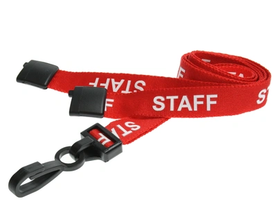 Red-staff-lanyards