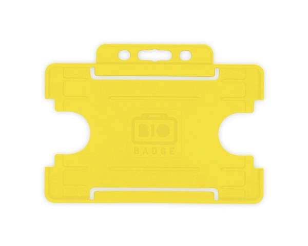  Yellow - Open - Faced - Id - Card - Holder - Landscape