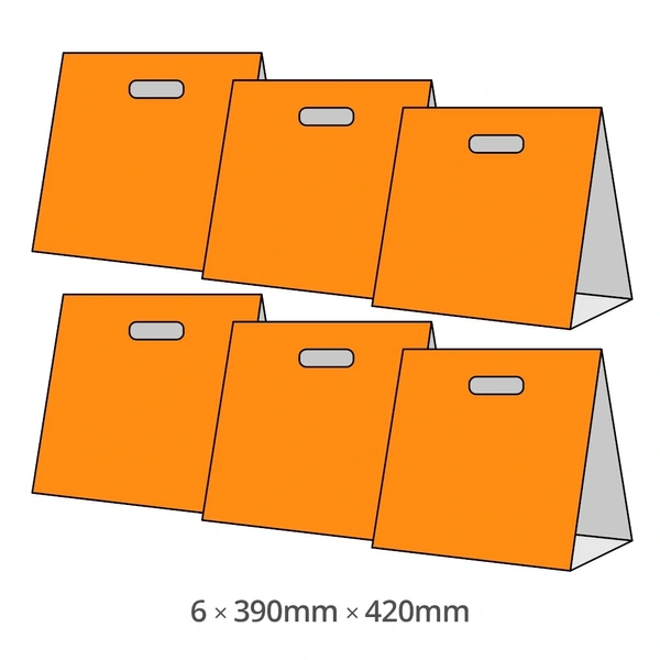  Outdoor - A - Board - Pack 6x 390 420