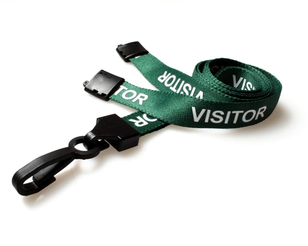  Green - Visitor - Lanyards