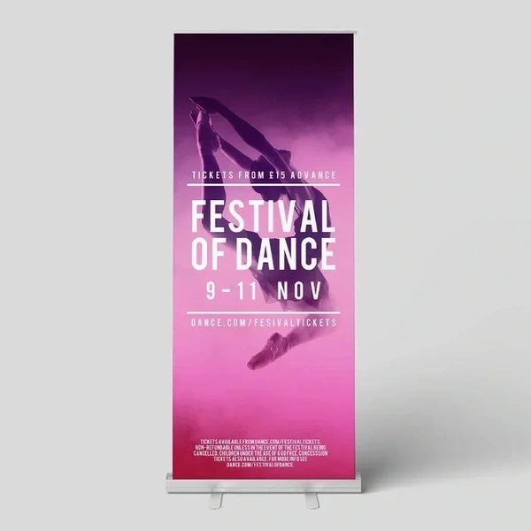  Standard Roller Banner display