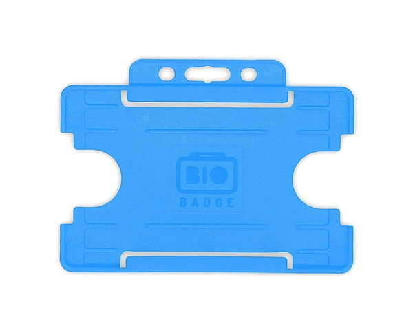  Light - Blue - Open - Faced - Id - Card - Holder - Landscape