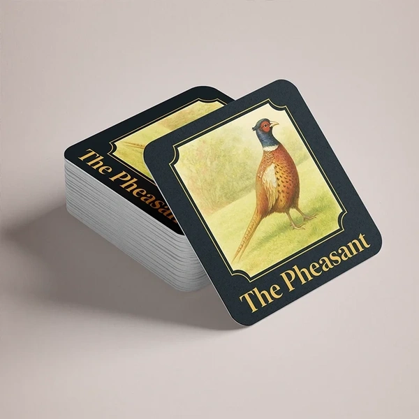 Custom Printed Beer Mats - Square