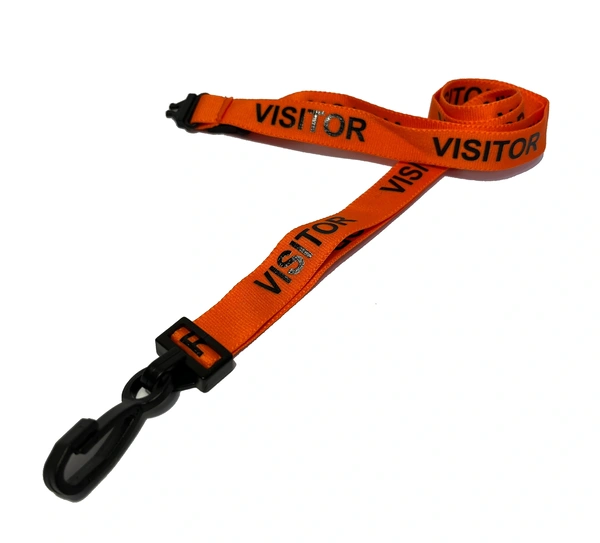  Orange - Visitor - Lanyards