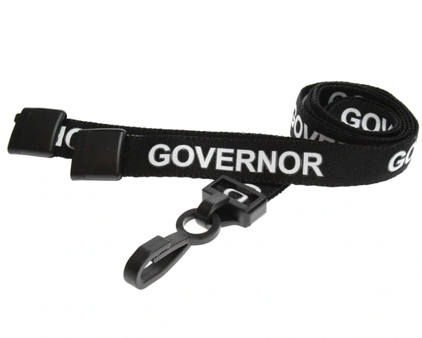  Black - Governor - Lanyards